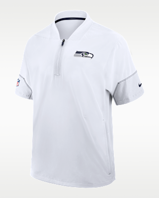 Seattle Seahawks Sideline Coach Men's Nike NFL 1/2-Zip Short